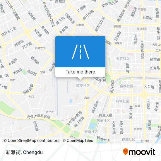 新雅街 map