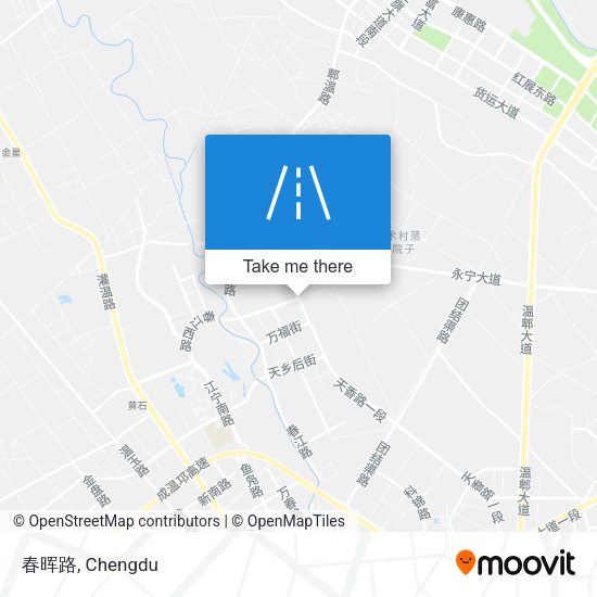 春晖路 map