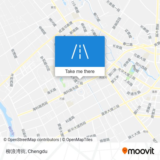 柳浪湾街 map