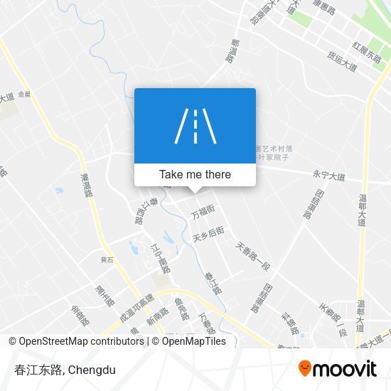 春江东路 map