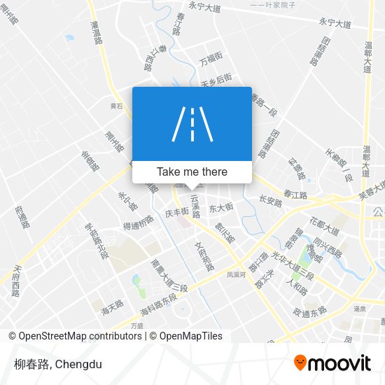 柳春路 map