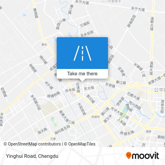 Yinghui Road map