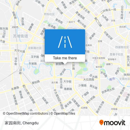 家园南街 map