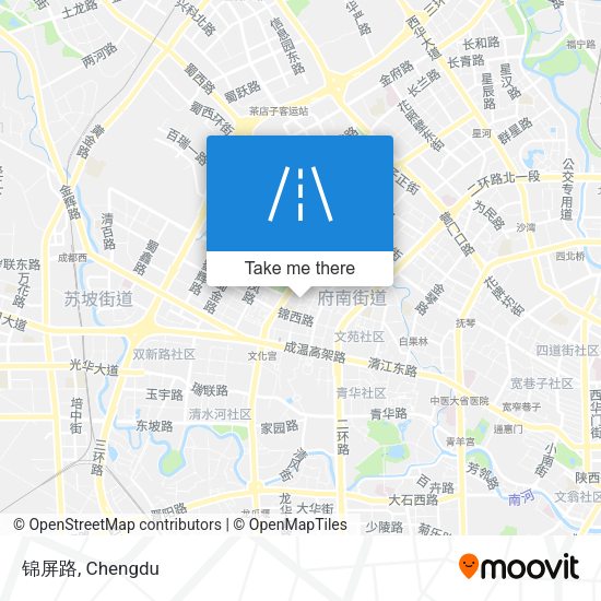 锦屏路 map