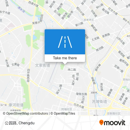 公园路 map