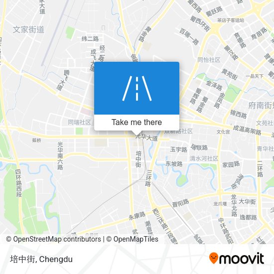培中街 map