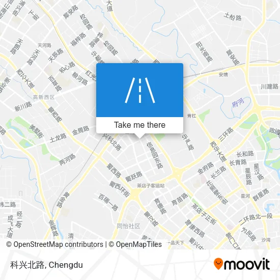 科兴北路 map