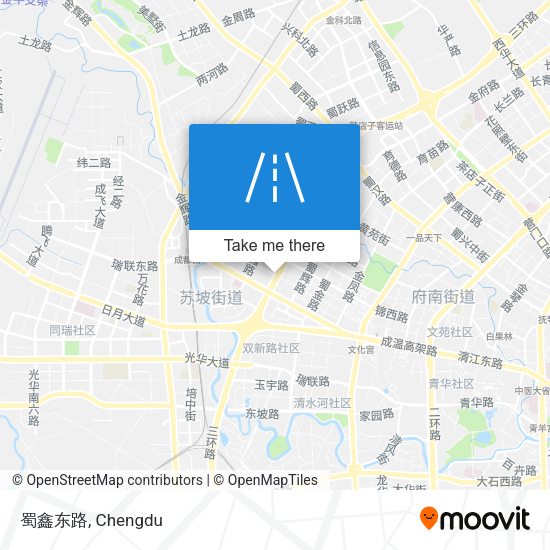 蜀鑫东路 map