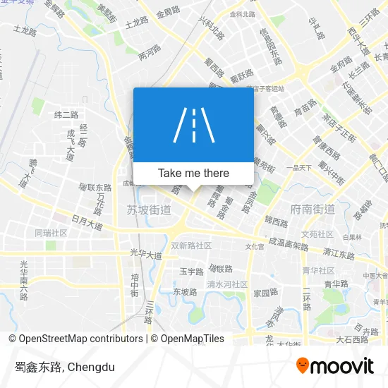 蜀鑫东路 map
