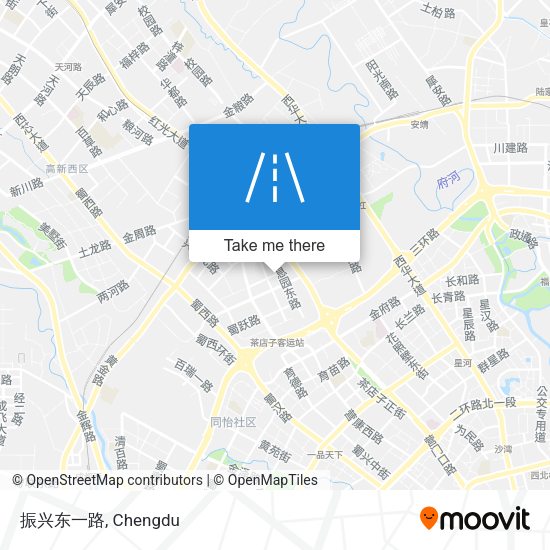 振兴东一路 map