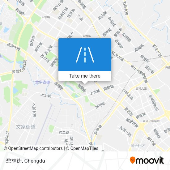 碧林街 map