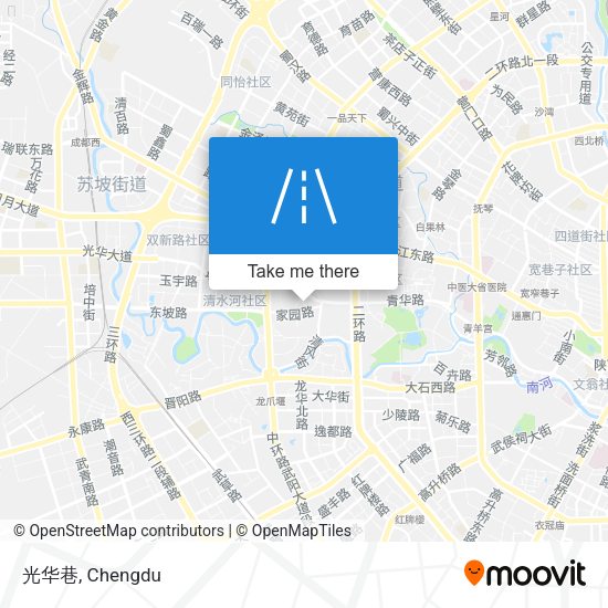 光华巷 map