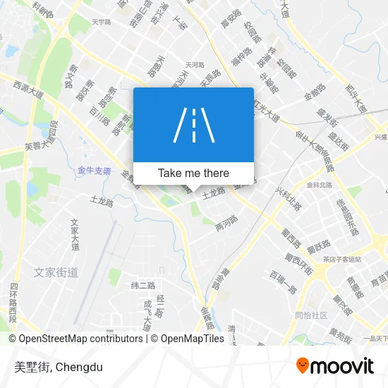 美墅街 map