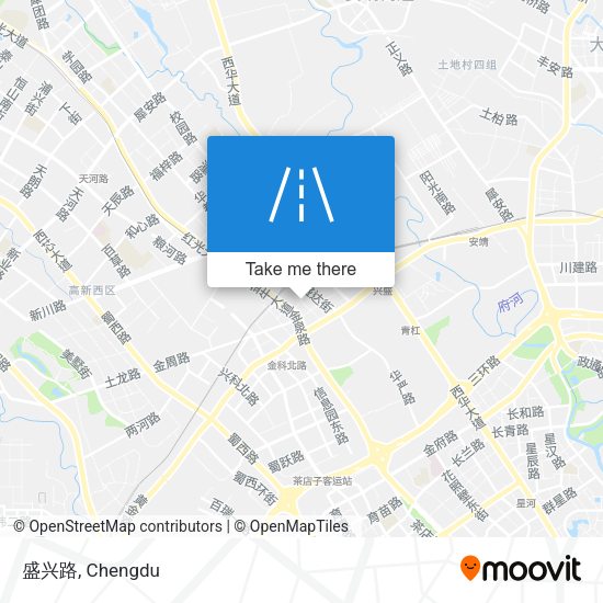 盛兴路 map