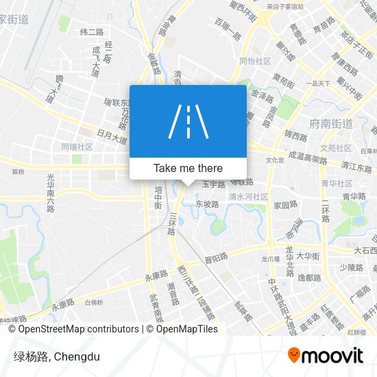 绿杨路 map