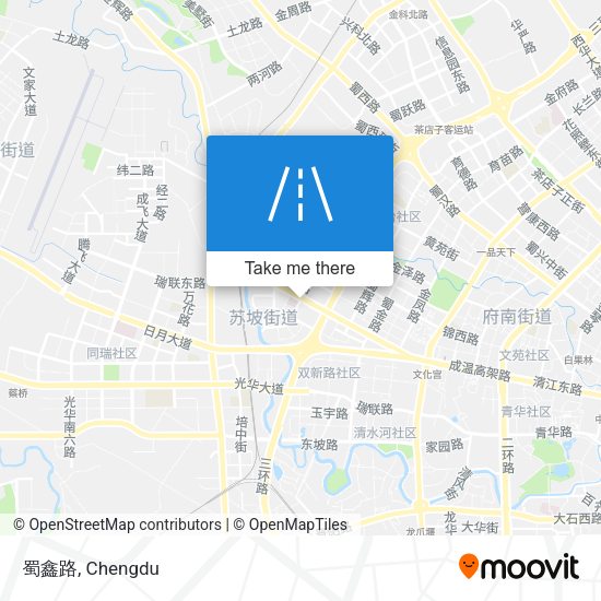 蜀鑫路 map