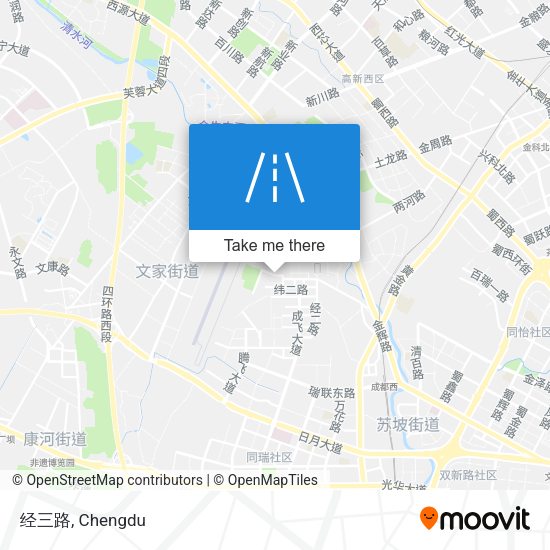 经三路 map