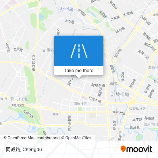 同诚路 map