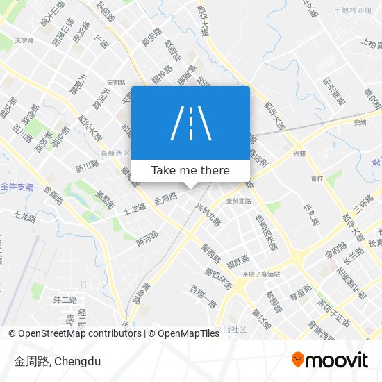 金周路 map