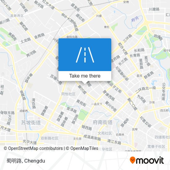 蜀明路 map