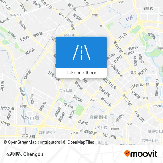 蜀明路 map