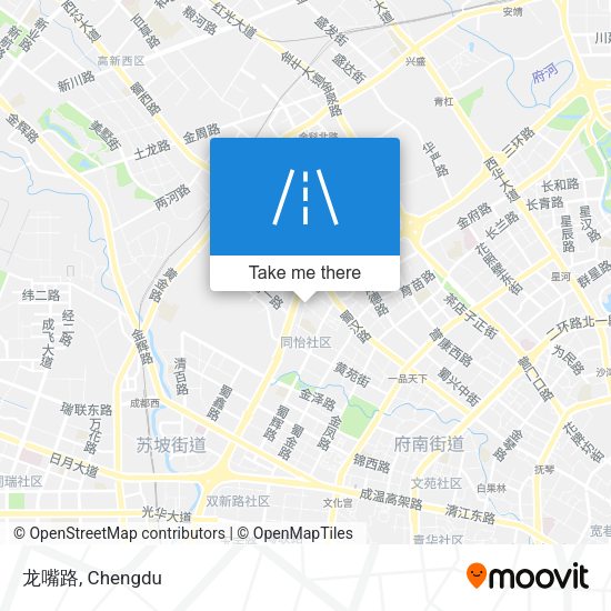 龙嘴路 map