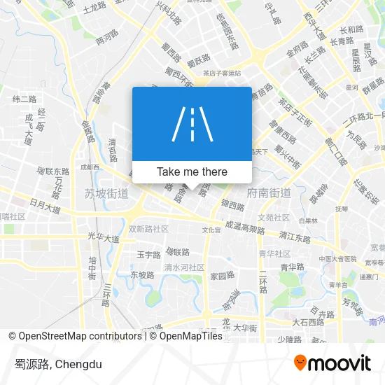 蜀源路 map