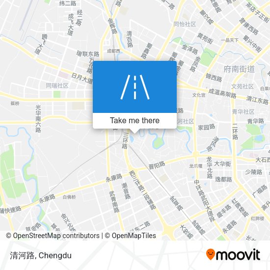清河路 map