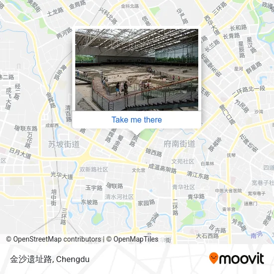 金沙遗址路 map