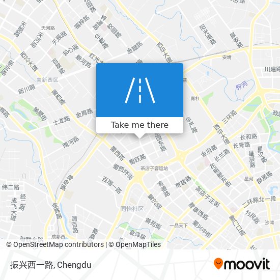 振兴西一路 map