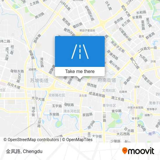 金凤路 map