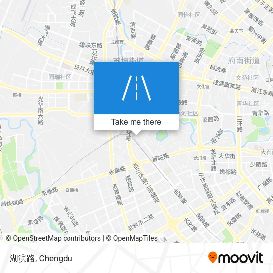 湖滨路 map