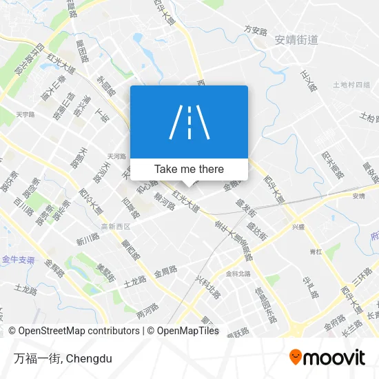 万福一街 map