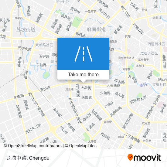 龙腾中路 map
