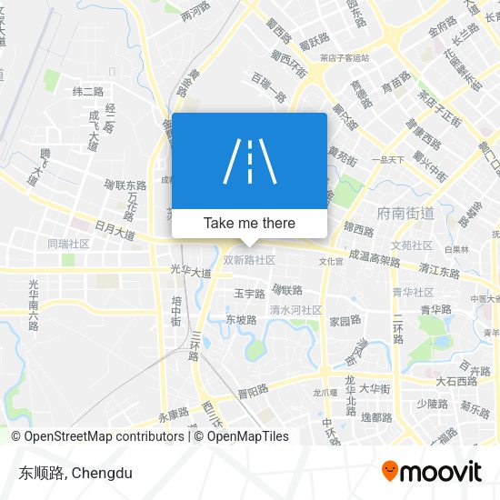 东顺路 map