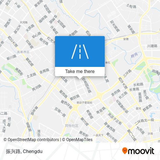 振兴路 map