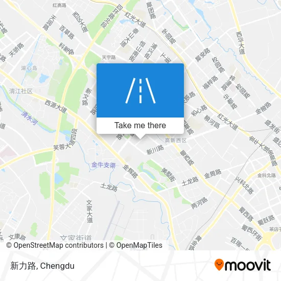 新力路 map