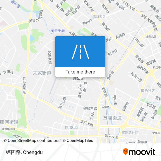 纬四路 map