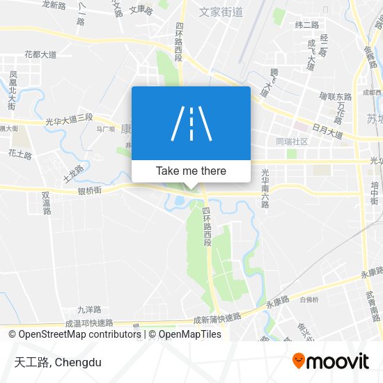 天工路 map