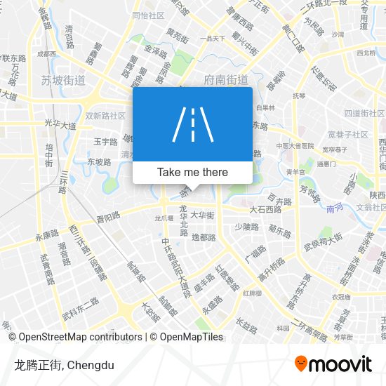 龙腾正街 map