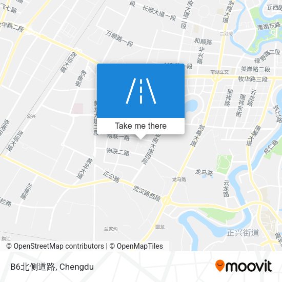 B6北侧道路 map
