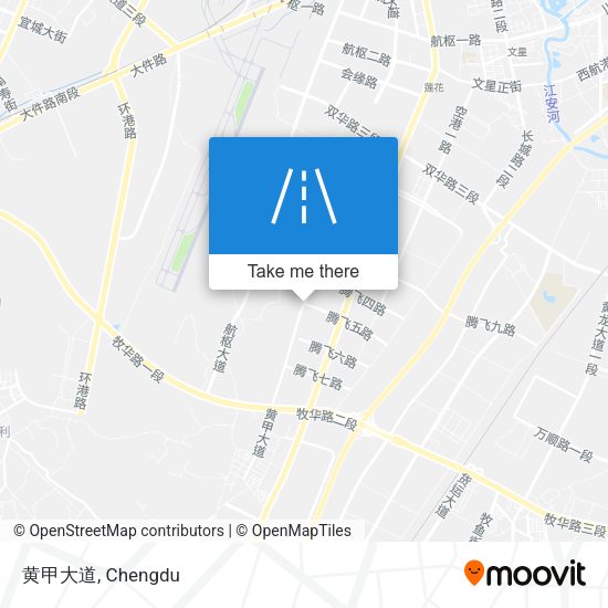 黄甲大道 map