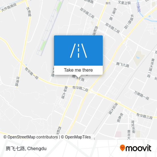 腾飞七路 map