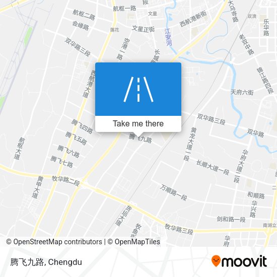 腾飞九路 map