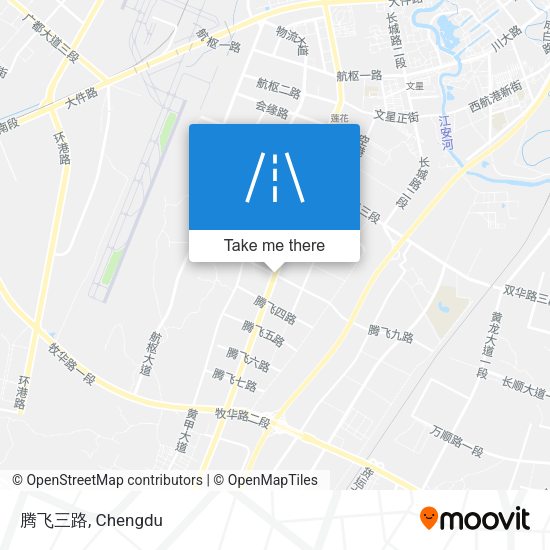 腾飞三路 map