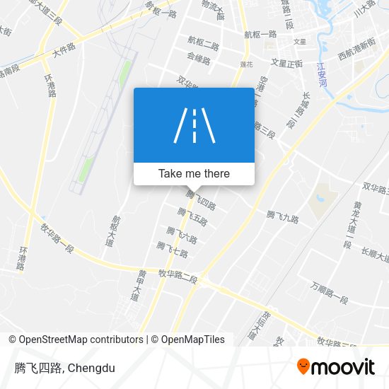 腾飞四路 map
