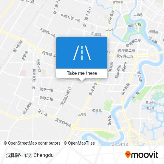 沈阳路西段 map