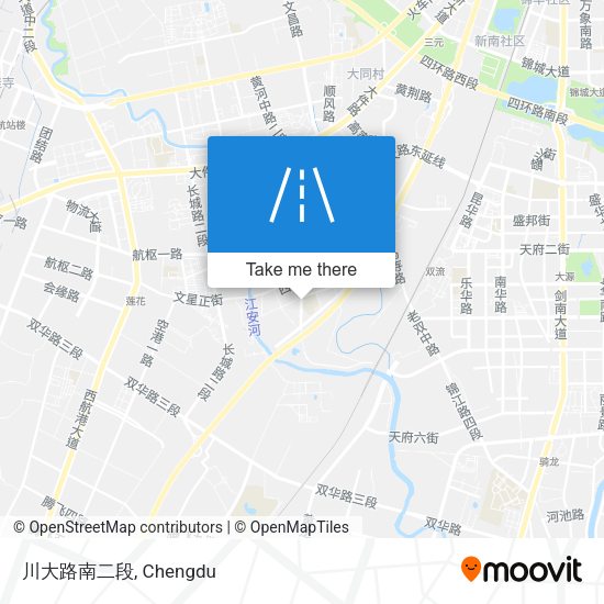 川大路南二段 map