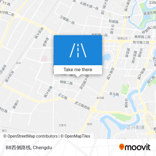 B8西侧路线 map