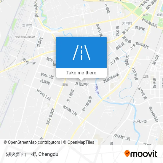 湖夹滩西一街 map